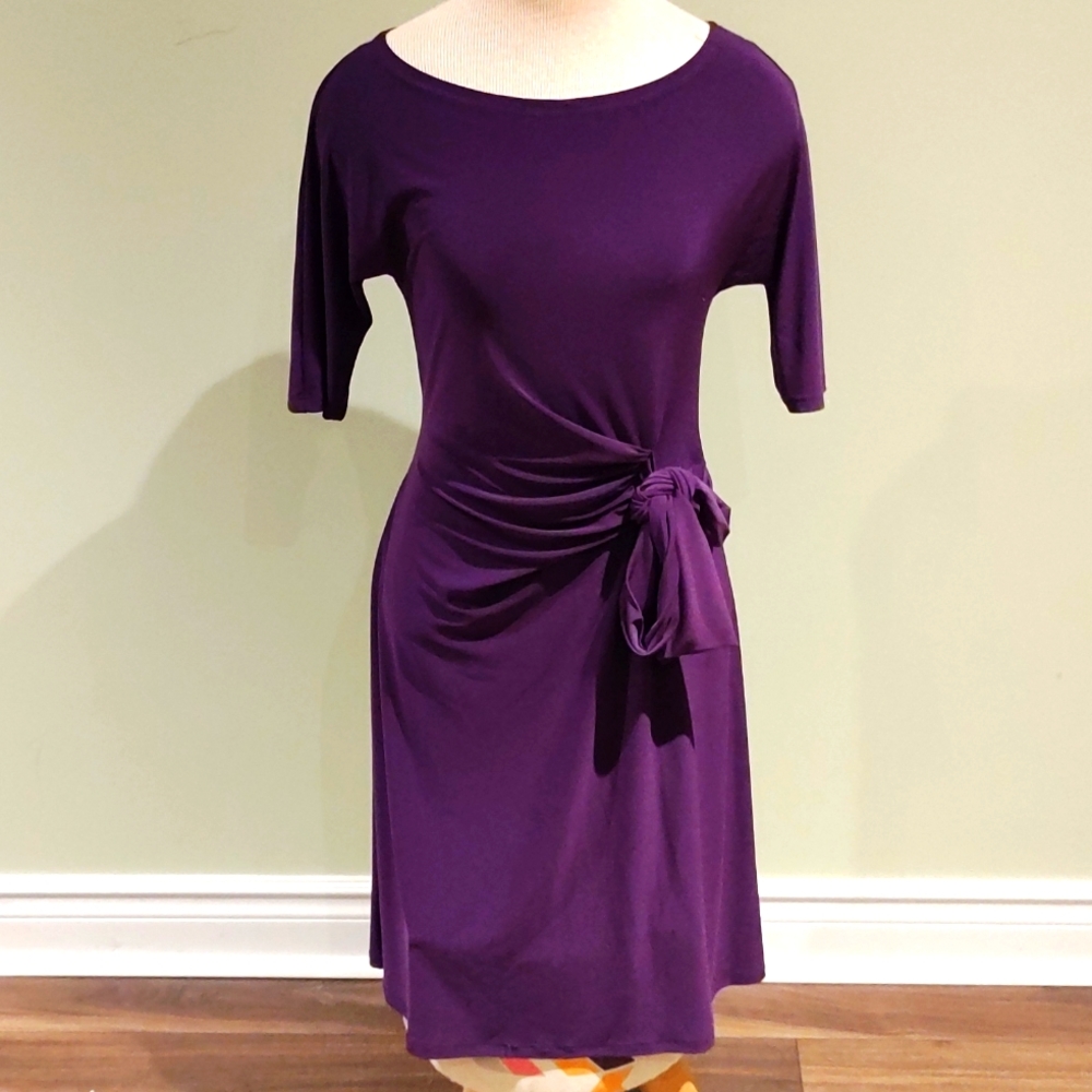 Party dress in purple